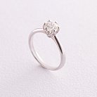 Помолвочное золотое кольцо с бриллиантами кб0417ai от ювелирного магазина Оникс