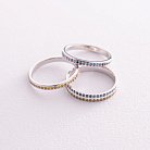 Золотое кольцо с желтыми бриллиантами 227001121 от ювелирного магазина Оникс - 9