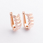 Золотые серьги "Alexa" с09230 от ювелирного магазина Оникс