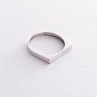 Кольцо в серебре (возможна гравировка) 7062 от ювелирного магазина Оникс - 1