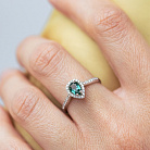 Серебряное кольцо (фианиты, кварц) 1941/1р-QGR от ювелирного магазина Оникс - 3