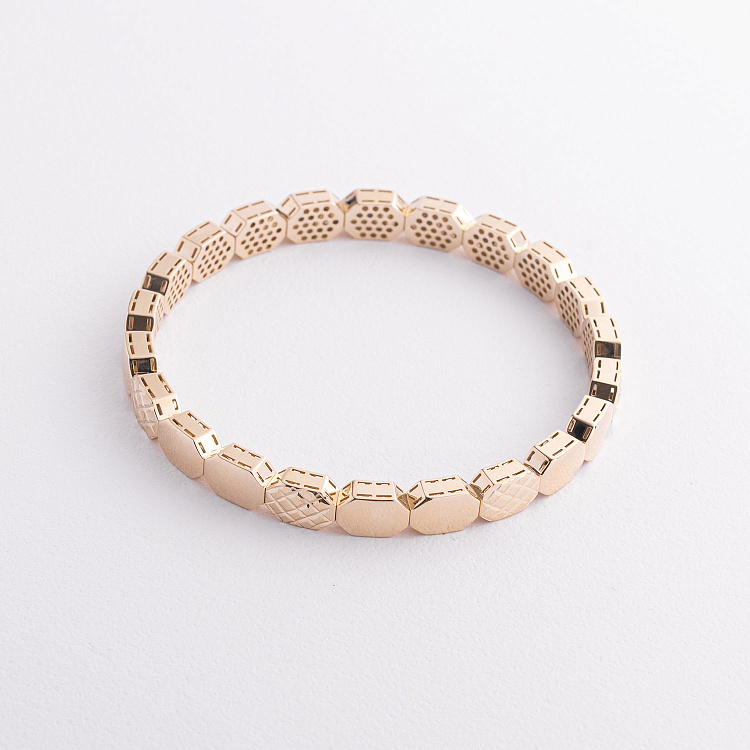 Браслет "Brianna" в желтом золоте б05791 от ювелирного магазина Оникс - 2