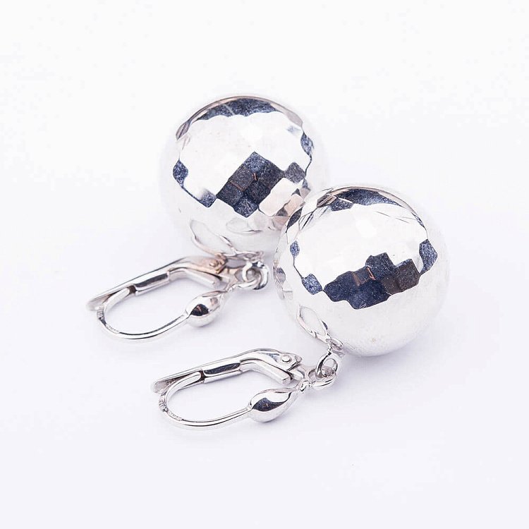 Золоті сережки "Кульки" с00761 від ювелірного магазину Онікс - 2