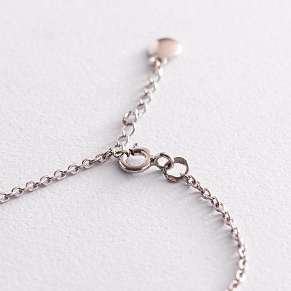 Срібний браслет "Хлопчик" (можливе гравіювання) 2078 №7