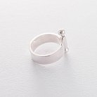 Серебряное кольцо "Новый стиль" 112216 от ювелирного магазина Оникс - 2