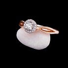Помолвочное кольцо с бриллиантами кб02903 от ювелирного магазина Оникс - 4