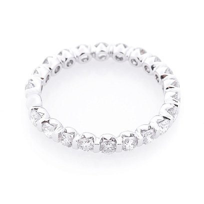 Золотий перстень з діамантами кб0256ar №2