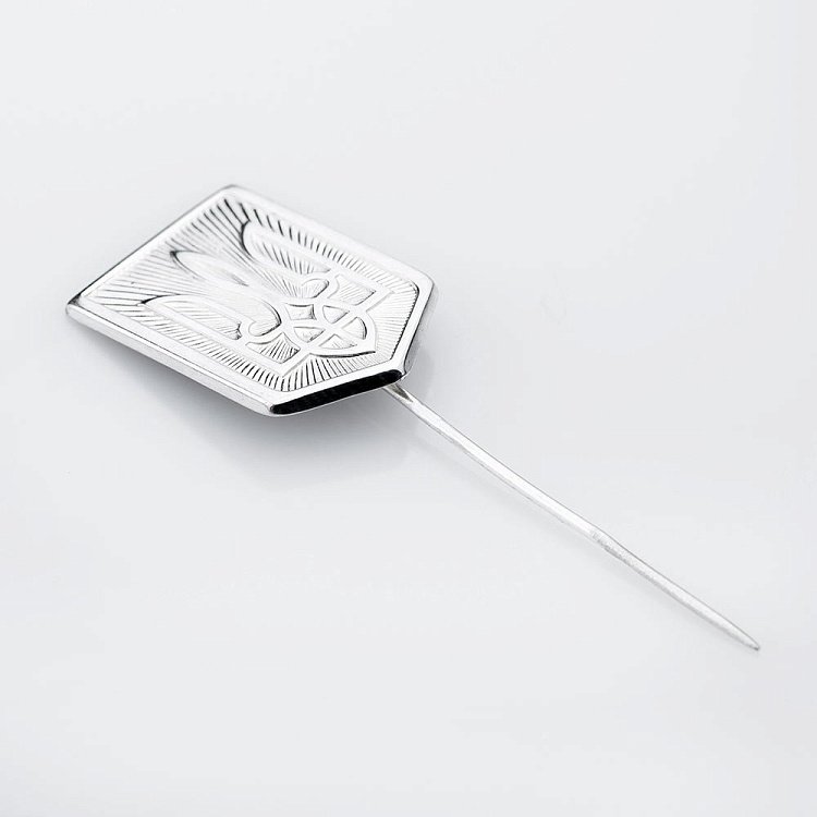 Заколка Герб Украины "Тризуб" 20006 Заколка Герб Украины "Тризуб" 20006 от ювелирного магазина Оникс