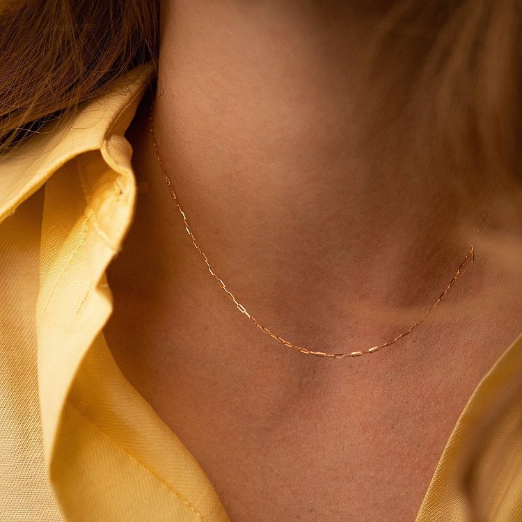 Золотий ланцюжок Якірне плетіння ц00482 від ювелірного магазину Онікс - 1