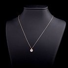 Золотое колье с фианитами кол00732 от ювелирного магазина Оникс