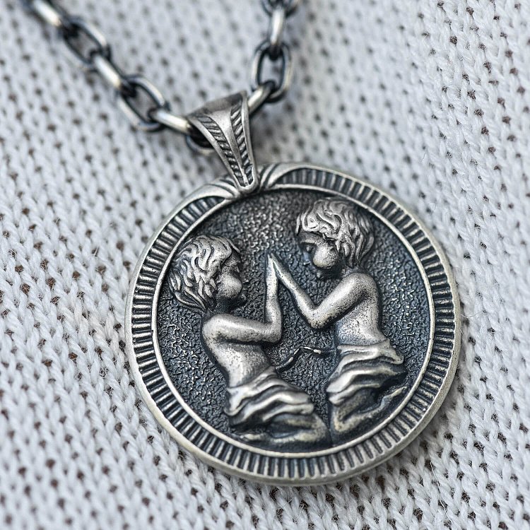 Срібний кулон "Знак зодіаку Близнюки" 133200близнюки від ювелірного магазину Онікс - 3