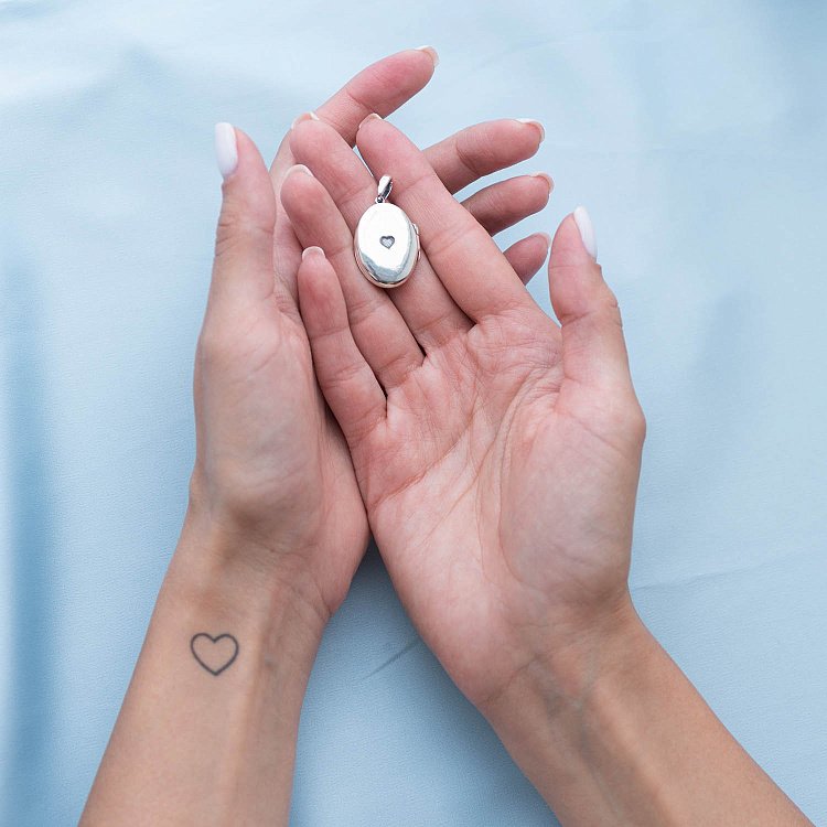 Срібний кулон для фотографії "Квіти" (чорніння) 133050 від ювелірного магазину Онікс - 10