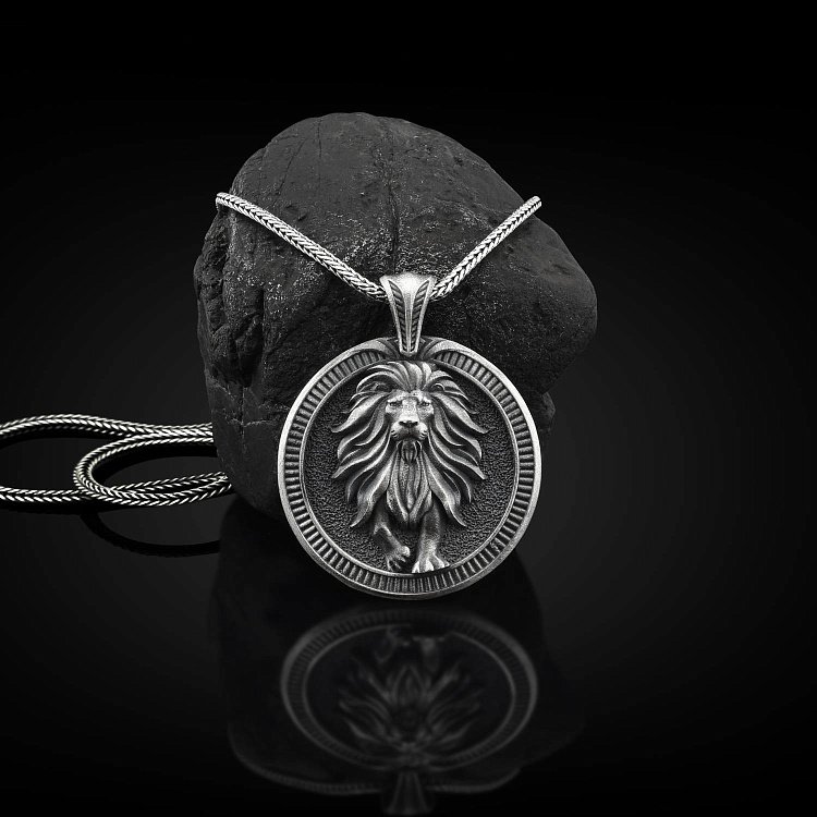 Срібний кулон "Знак зодіаку Лев" 133200лев від ювелірного магазину Онікс