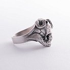Чоловічий срібний перстень "Череп зі щупальцями восьминога" 112716 от ювелирного магазина Оникс - 9