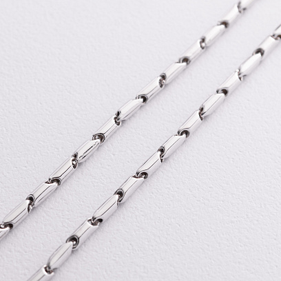 Колье - цепочка в белом золоте кол02643 №2