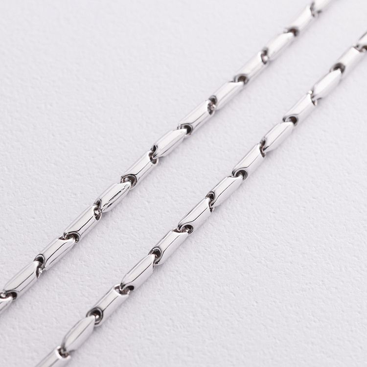 Колье - цепочка в белом золоте кол02643 от ювелирного магазина Оникс - 1