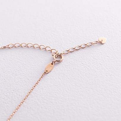 Кольє "Особливе" в червоному золоті кол01740 №9