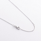 Золотое колье "Сердечки" с бриллиантам колб0184va от ювелирного магазина Оникс - 2