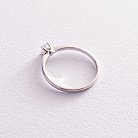 Помолвочное золотое кольцо с бриллиантом 101-10116(2.9)б от ювелирного магазина Оникс - 2