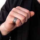 Серебряное кольцо "Японская волна" 7026 от ювелирного магазина Оникс - 5