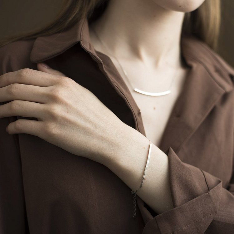 Женский серебряный браслет 141359 от ювелирного магазина Оникс - 2