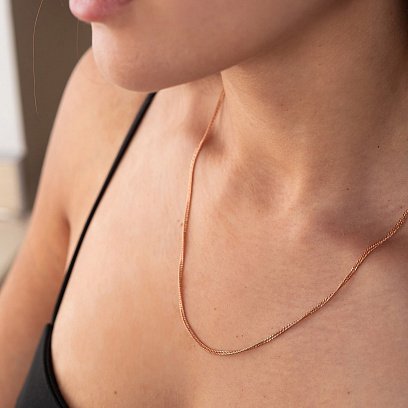 Цепочка золотая панцирное плетение (2 мм) ц00039-2 №2