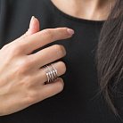 Золотое кольцо с бриллиантами кб0303ca от ювелирного магазина Оникс - 5