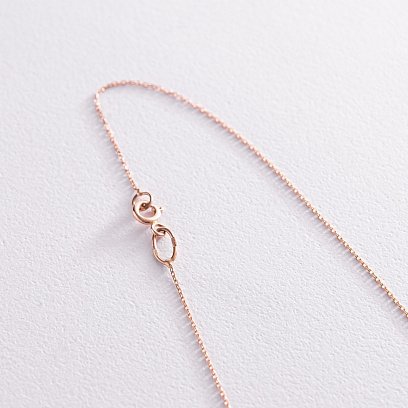 Подвійне золоте кольє "Чарівність" з фіанітами кол02115 №4