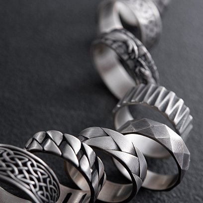 Серебряное кубинское кольцо 112713 №3