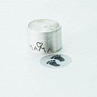 Серебряное кольцо "Мама - почерком Вашего ребенка" 112143мамад от ювелирного магазина Оникс