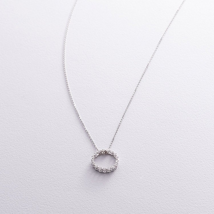 Золотое колье с бриллиантами колб0109z от ювелирного магазина Оникс - 5