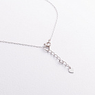 Срібне кольє "Сердечки" 908-00885 от ювелирного магазина Оникс - 3