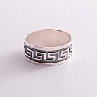 Срібний перстень з візерунком 11069 от ювелирного магазина Оникс - 2