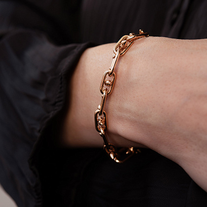 Золотий браслет "Mikaela" б05749 №7