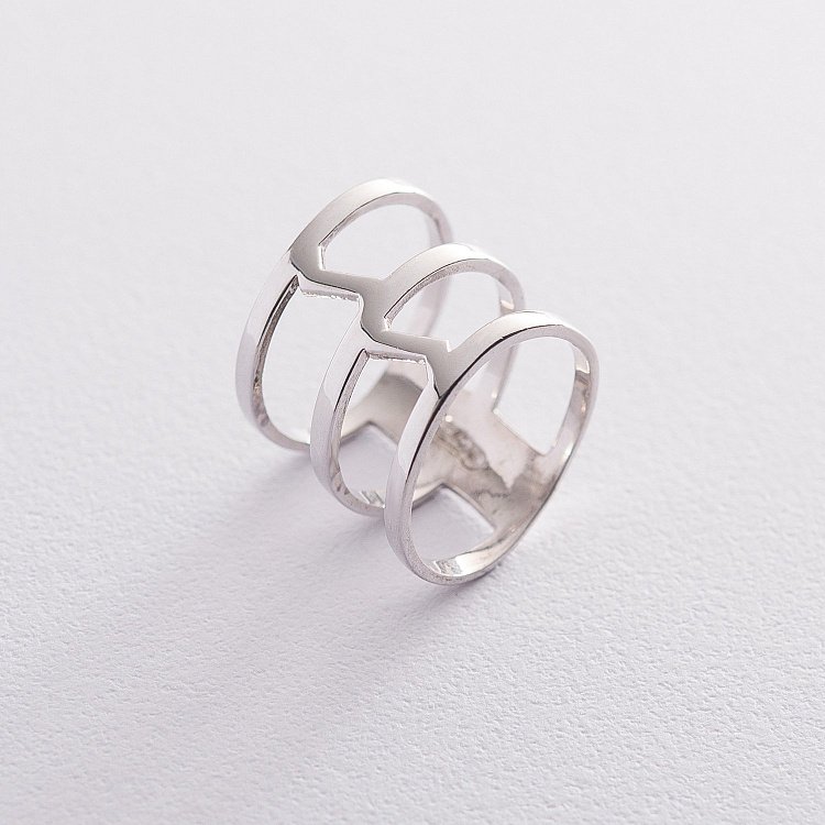 Срібна каблучка 111736 від ювелірного магазину Онікс