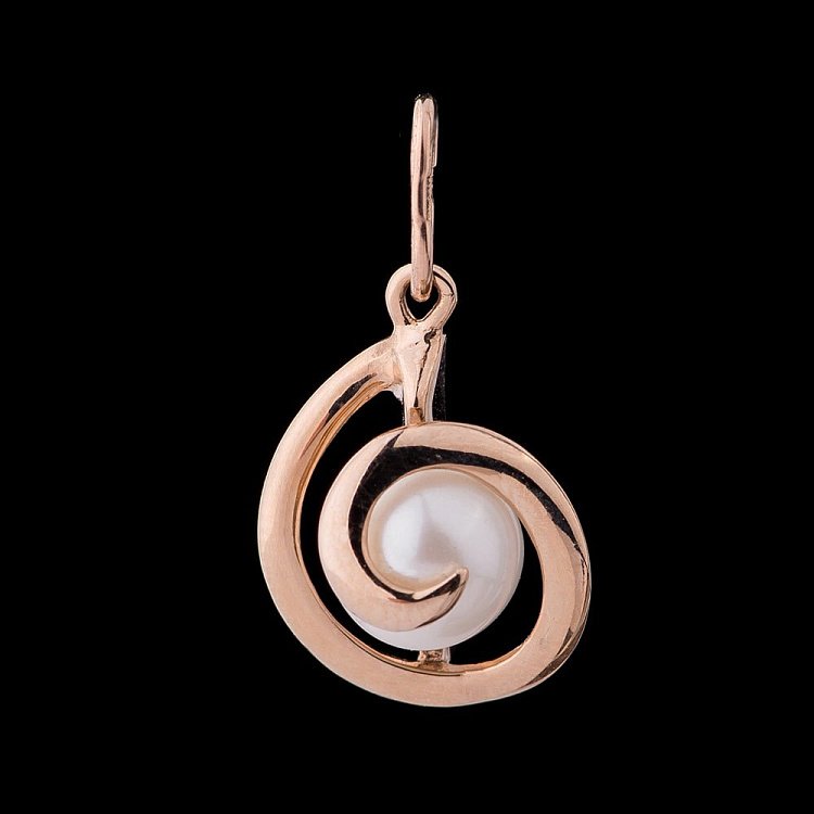 Золота підвіска (культ. прісн. перли) п01174 від ювелірного магазину Онікс
