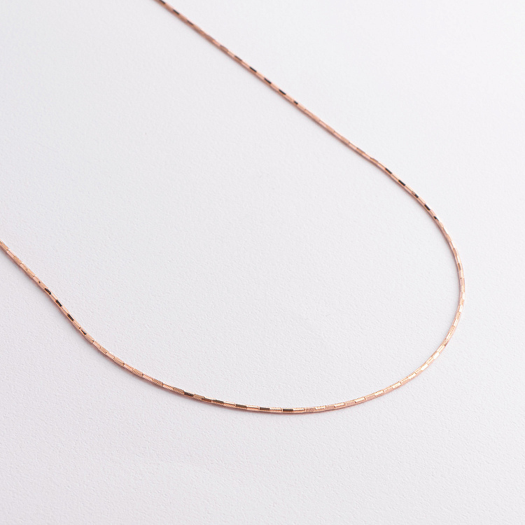 Цепочка в красном золоте ц00512 от ювелирного магазина Оникс - 1