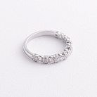 Золота каблучка з діамантами кб0642lg от ювелирного магазина Оникс - 2