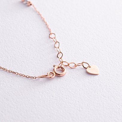 Золотой браслет "Шарики" б05109 №5