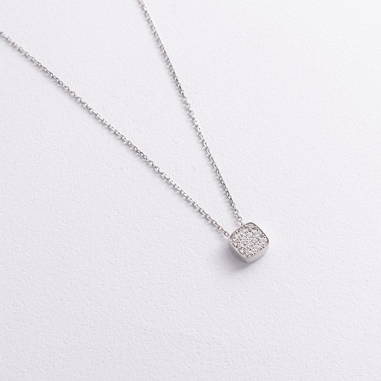 Золотое колье с бриллиантами 744951121 от ювелирного магазина Оникс - 4