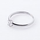 Золотое помолвочное кольцо "Сердце" с бриллиантом р0692б от ювелирного магазина Оникс - 1