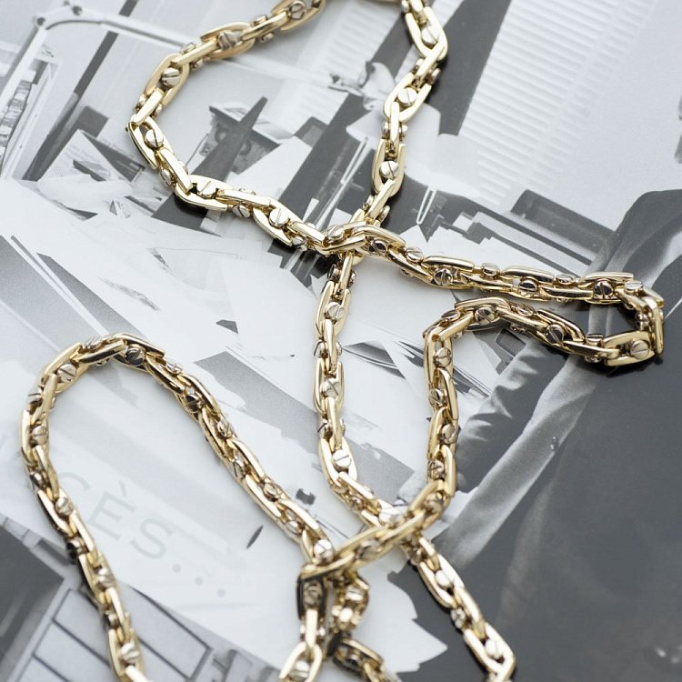 Золотая цепочка BARAKA ц00376 от ювелирного магазина Оникс - 4