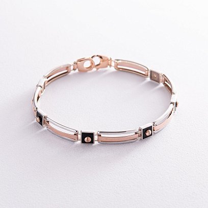 Чоловічий золотий браслет б05052