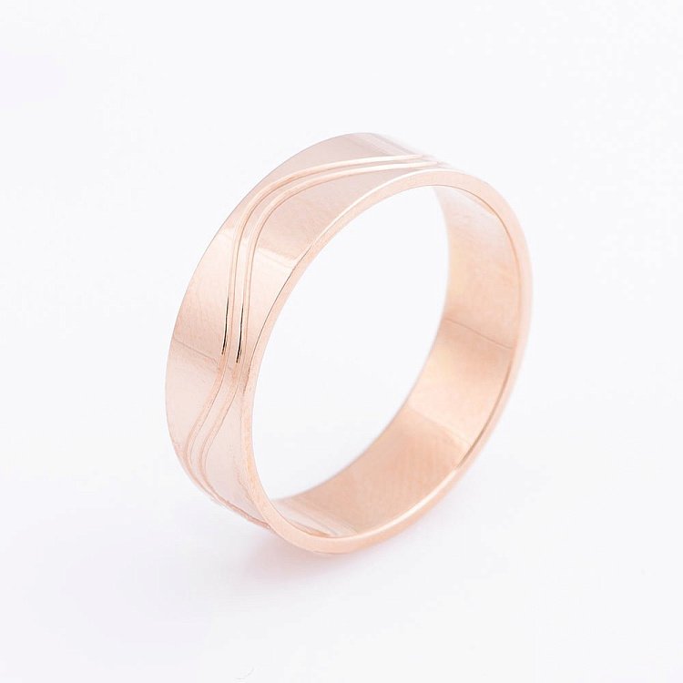 Обручальное кольцо обр000270 от ювелирного магазина Оникс