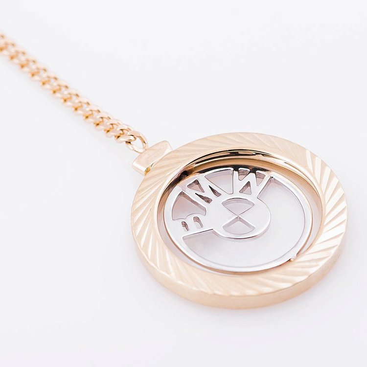 Золотий брелок "BMW-БМВ" бр00039ж від ювелірного магазину Онікс - 1