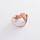 Золотое кольцо без камней к05511 от ювелирного магазина Оникс - 3