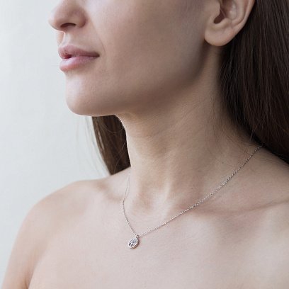 Серебряное колье "Древо жизни" 18913 №2