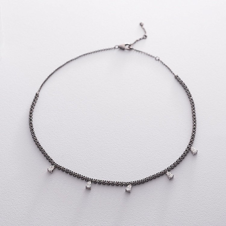 Золоте кольє з діамантами колб0034ar від ювелірного магазину Онікс