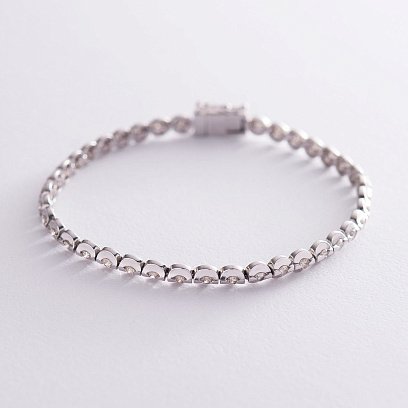 Золотой браслет с бриллиантами шр01200