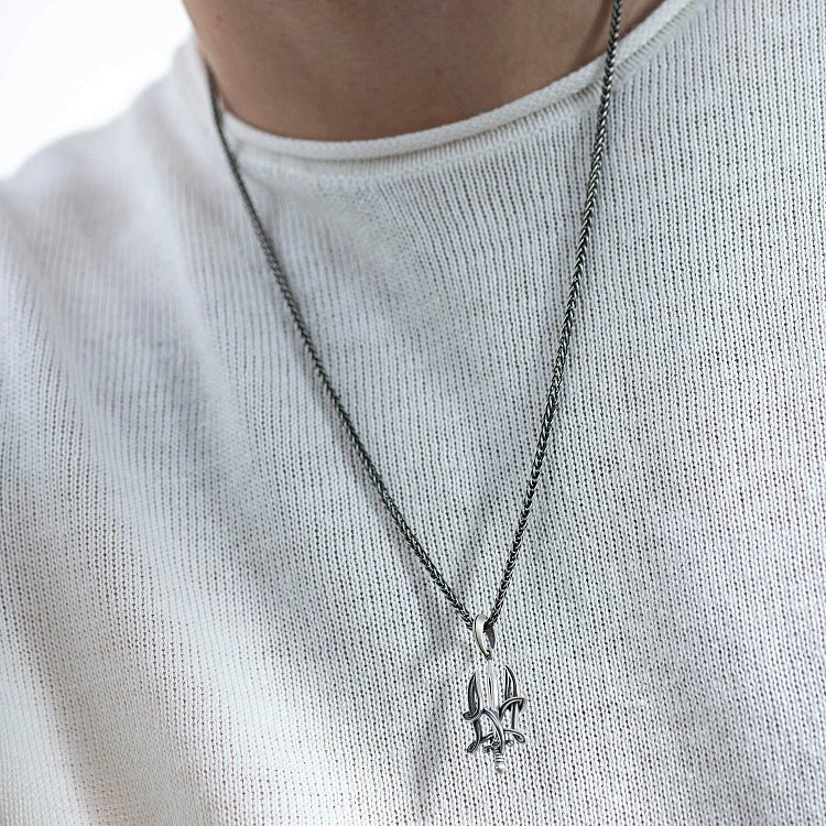 Кулон "Герб України - Тризуб" у сріблі 7107 від ювелірного магазину Онікс - 1